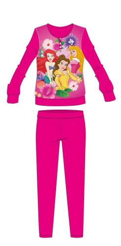 Pyjama épais d'hiver Disney Princesses - pyjama en flanelle de coton - rose - 110