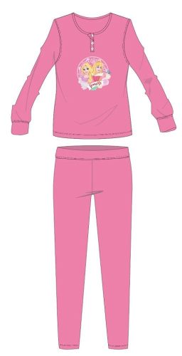 Les princesses Disney pyjama en flanelle de coton - pyjama épais pour l'hiver - rose clair - 104