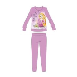   Pyjama en coton d'hiver Disney Princesses - pyjama interlock - violet clair - 104