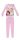 Pyjama en coton d'hiver Disney Princesses - pyjama interlock - rose clair - 104