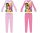 Les princesses Disney pyjama enfant en jersey de coton - rose clair - 110