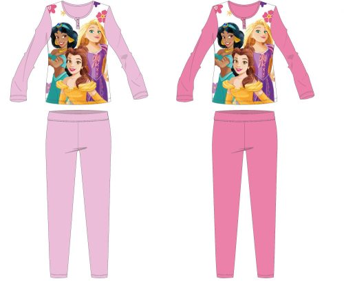 Les princesses Disney pyjama enfant en jersey de coton - rose clair - 128