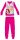 Les princesses Disney pyjama en polaire - pyjama épais pour l'hiver - rose - 116
