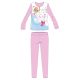Les princesses Disney pyjama enfant long en jersey fin - pyjama en jersey de coton - rose clair - 98