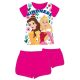 Disney Princesses ensemble d'été en coton - ensemble t-shirt-short - rose - 98