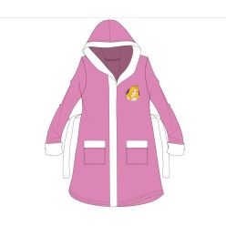   Les princesses Disney ont des peignoirs en coton à capuche pour enfants