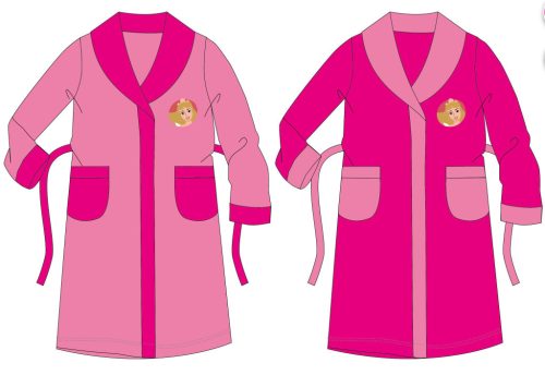 Peignoir en coral pour enfants Princesses Disney - rose - 98