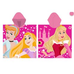 Poncho Princesses Disney 100% coton - 55x110 cm