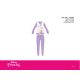 Pyjama en coton léger Disney Princesses - pyjama jersey - violet - 104