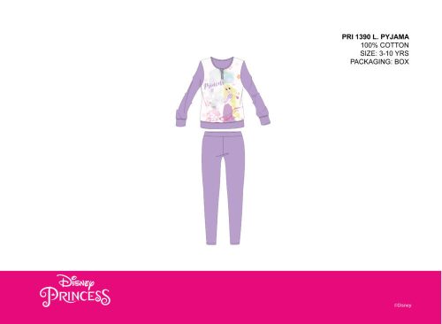 Pyjama en coton léger Disney Princesses - pyjama jersey - violet - 116