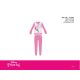 Pyjama en coton léger Disney Princesses - pyjama jersey - rose - 104