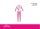 Pyjama en coton léger Disney Princesses - pyjama jersey - rose foncé - 98