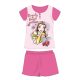 Pyjama en jersey en coton à manches courtes pour enfants Disney Princesses - rose foncé - 104