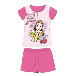   Pyjama en jersey en coton à manches courtes pour enfants Disney Princesses - rose foncé - 110