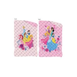   Couette réversible Disney Princesses, couvre-lit - 170 x 260 cm