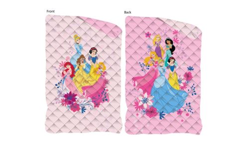 Couette réversible Disney Princesses, couvre-lit - 170 x 260 cm