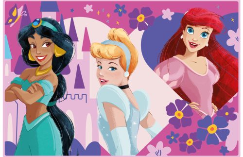 Tapis de sortie de bain Disney Princesses - 50 x 80 cm