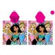 Poncho Disney Princesses 55x110 cm à séchage rapide