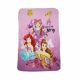 Princesses couverture polaire pour petite fille - 100 x 150 cm - rose