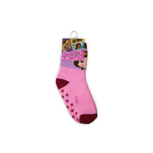 Chaussettes pour enfants avec antidérapant - Princesses Disney - peluche
