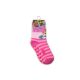 Chaussettes pour enfants avec antidérapant - Princesses Disney - peluche - rayé rose - 31-34