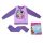 Pyjama en coton d'hiver pour enfants - Princesses Disney - violet - 116