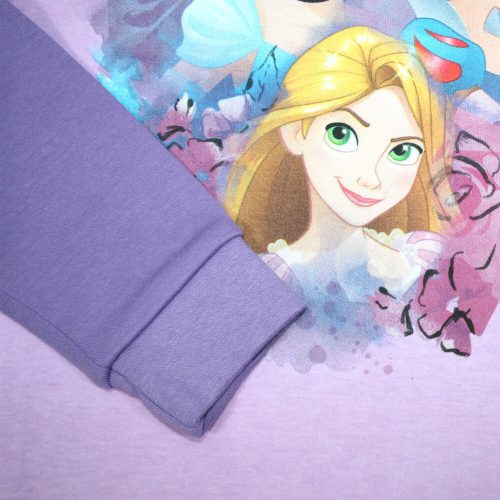 Pyjama en coton d'hiver pour enfants - Princesses Disney - violet - 116
