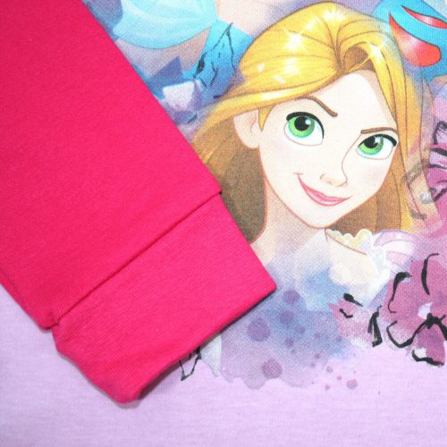 Pyjama en coton d'hiver pour enfants - Princesses Disney - rose - 122