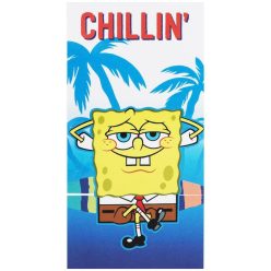 Serviette de plage 100% coton SpongeBob 70x140cm