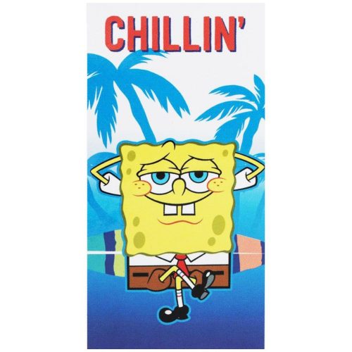 Serviette de plage 100% coton SpongeBob 70x140cm