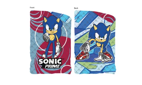 Couette réversible Sonic le hérisson - 170 x 260 cm