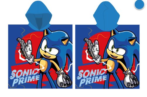 Poncho Sonic 55x110 cm à séchage rapide