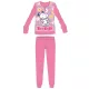 Pyjama fin en coton pour enfants Snoopy - pyjama en jersey - rose - 122