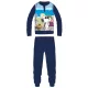 Snoopy pyjama en jersey en coton fin pour enfants - bleu foncé - 116