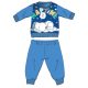 Pyjama bébé mince à manches longues Snoopy - pyjama en jersey de coton - bleu clair - 86