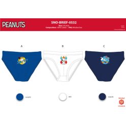 Boxer Snoopy pour garçon - Lot de 3 boxers en coton