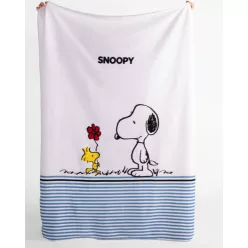 Snoopy Coral fleece takaró 130x170cm