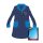 Peignoir pour enfants - corail - Spiderman - 104 - bleu foncé