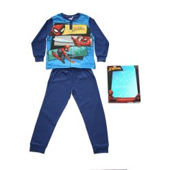   Pyjama enfant en coton fin et long - Spiderman - Jersey - bleu foncé - 128