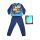 Pyjama enfant en coton fin et long - Spiderman - Jersey - bleu foncé - 134