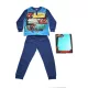 Pyjama enfant en coton fin et long - Spiderman - Jersey - bleu foncé - 134
