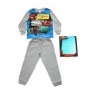Pyjama enfant en coton fin et long - Spiderman - Jersey - gris - 110