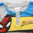Pyjama enfant en coton fin et long - Spiderman - Jersey - gris - 128