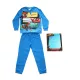 Pyjama enfant en coton fin et long - Spiderman - Jersey - bleu moyen - 98