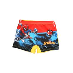   Spiderman boxer de bain pour petits garçons - avec inscription Spiderman - jaune - 128
