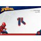 Chaussettes en peluche antidérapantes Spiderman pour enfants - bleu foncé-rouge - 23-26
