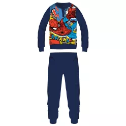 Spider-Man pyjama corail d'hiver - bleu foncé - 122