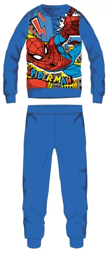 Spider-Man pyjama corail d'hiver - bleu clair - 128