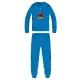 Spider-Man pyjama épais d'hiver pour enfants - pyjama en flanelle de coton - bleu clair - 98