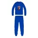 Pyjama en coton d'hiver Spiderman pour enfants - pyjama interlock - bleu moyen - 98